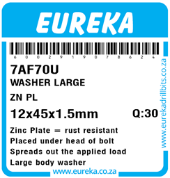 7AF70 - Large Washer -7AF70_Label_T